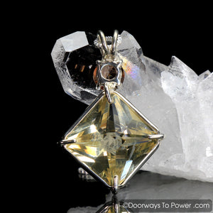 Golden Labradorite & Andalusite Magician Stone Pendant (RARE)