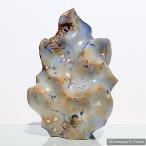 Shantilite Crystal Sculpture & Altar Stone 'Divine Peace' Shanti Light