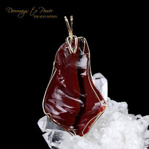 Dragons Blood Andara Crystal Pendant