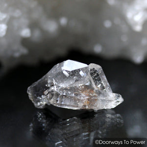 Brookite in Quartz Cluster Starbrary Twin Future Time Link Crystal Synergy 12 Stone RARE