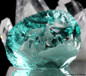Gem Aqua Serenity Monatomic Andara Crystal 'Modulating Perception'
