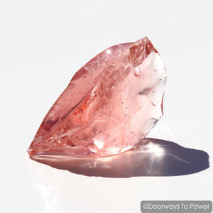 HGW Pink Andara Crystal 'Cosmic Heart'