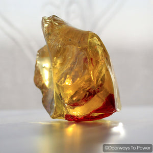 Solaris Monatomic Andara Crystal Glass 'Galactic Sun'