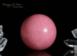 Pink Thulite Crystal Sphere