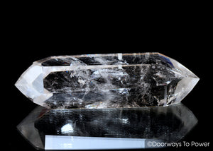 John of God Double Terminated Double Dow Quartz Crystal Wand