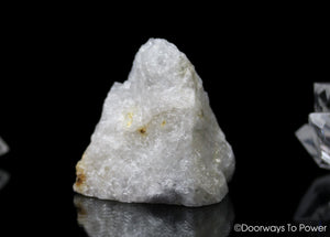 White Azeztulite Crystal Altar Stone Synergy 12 Stone Azozeo Activated