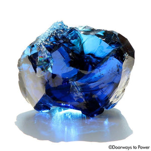 Electric Blue Atlantean Monatomic Andara Crystal 'Pleiadian Emissaries of the Light'