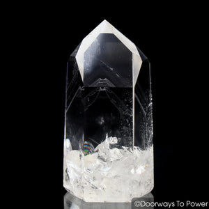John of God Phantom Quartz Crystal Temple Heart Dow & Rainbows
