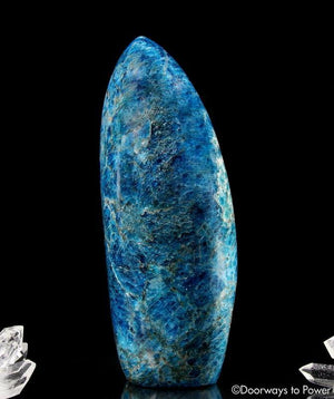 Blue Apatite Crystal Altar Stone 'Multiple Levels of Consciousness'