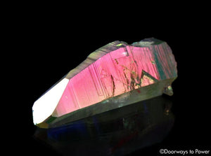 Angel Aura Colombian Lemurian Quartz Record Keeper Crystal 'Cherubim'