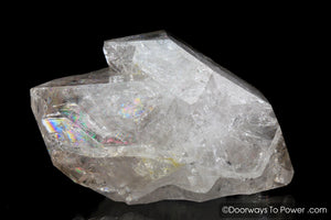 Herkimer Diamond Double Terminated Tantric Twin Record Keeper Crystal 'TWIN SOULS'