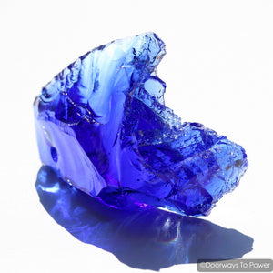 Tanzanite Fire Elestial Sapphire Monatomic Andara Crystal 'Lu·Mi·Nar·Y'
