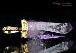 Light Language Pendant Amethyst