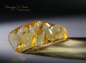 Lemurian Amber Andara Crystal
