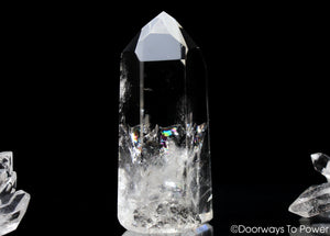 John of God Quartz Casa Crystal Temple Heart Dow & Rainbows