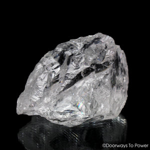 Satyaloka Clear Azeztulite Rainbow Quartz Master Record Keeper Starbrary Crystal