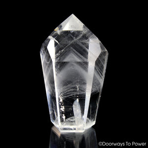 John of God Phantom Quartz Temple Heart Dow Casa Crystal Point 'Healing Layers'