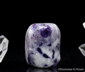 Violet Flame Opal Crystal Polished & Tumbled Stone