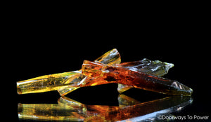 Zincite Crystal Specimen 'StarShip' A+++ Collectors Quality