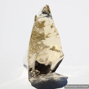 Celestial Gold Monatomic Andara Crystal Altar Stone