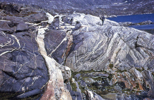 Ancient Nuummite Land In Greenland