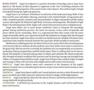 Angel Aura Quartz Properties