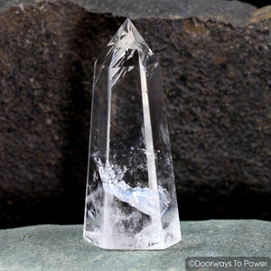 John of God Quartz Generator Crystal Point