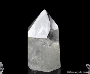 Clear Phantom Manifestation Quartz Crystal Point 'Master Crystal'