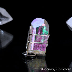 Angel Aura Danburite Synergy 12 Crystal Pendant