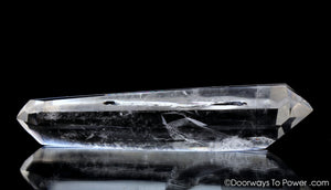 John of God Crystal Double Terminated Crystal Wand 'Weapon of Light'