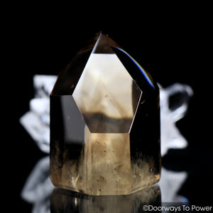 John of God Crystal Smoky Phantom Quartz Casa Crystal