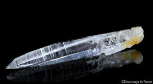 Colombian Lemurian Light Quartz Crystal Record Keeper Laser Wand