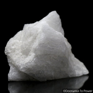 White Azeztulite Crystal Altar Stone Azozeo Activated