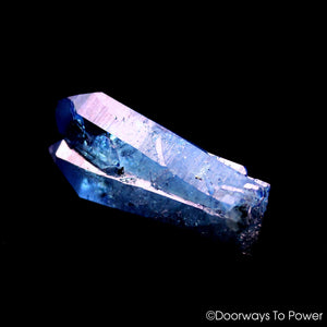 Tanzine Aura Quartz Tantric Twin Crystal '2 Souls' & Channeler