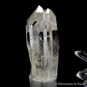 Lemurian Seed Quartz Record Keeper Crystal & Tantric Twin Starbrary