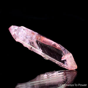 Rose Aura Colombian Lemurian Seed Record Keeper Crystal