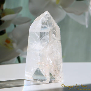 Lemurian Quartz Crystal Tower