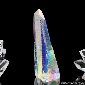 Angel Aura Colombian Lemurian Quartz Record Keeper Crystal 'Cherubim'