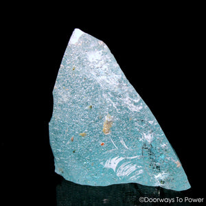 Aqua Atlantean Temple Sea foam Monatomic Andara Crystal Altar Stone