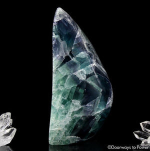 Fluorite Crystal Altar Stone