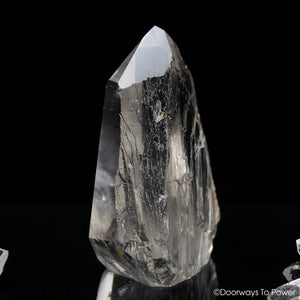 Lemurian Quartz Crystal 'Light Language Royalty' 9D Energy Gateway