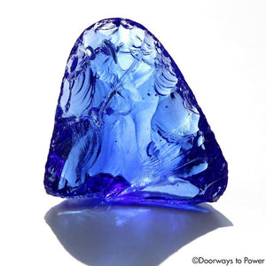 Majestic Elestial Starlight Sapphire Andara Crystal \ OverSoul \ Sixth Density Light