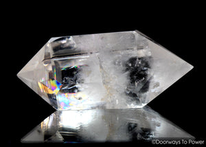 John of God Crystal Double Terminated Manifest Spirit Isis Casa Crystal