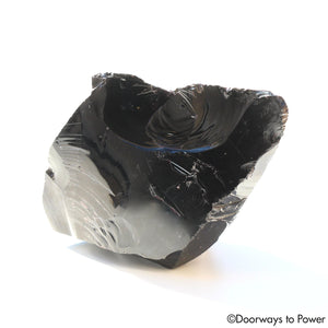 Black Iridium Monatomic Andara Crystal