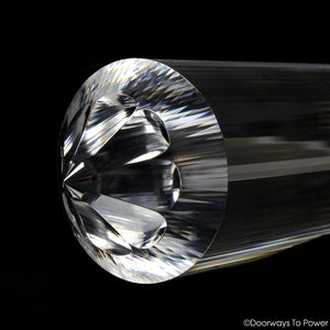 144 Sided Dream Vogel Crystal Wand 'ORGINS' Quantum Crysto-Light Converter