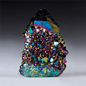 Titanium Aura Quartz Record Keeper Crystal