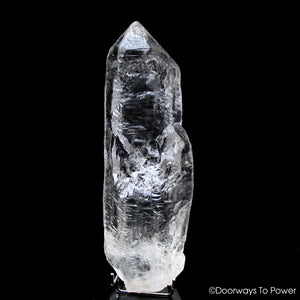 Lemurian Quartz Record Keeper DT Crystal 'Light Language 9D Energy Gateway'