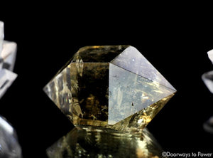 (Reserved) Citrine Smoky Phantom Quartz Crystal Generator Point w/ Rainbows