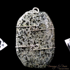 Guardianite Wire Wrap Pendant