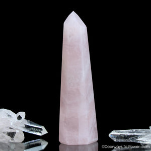 John of God Casa Crystal Rose Quartz Temple Heart Dow